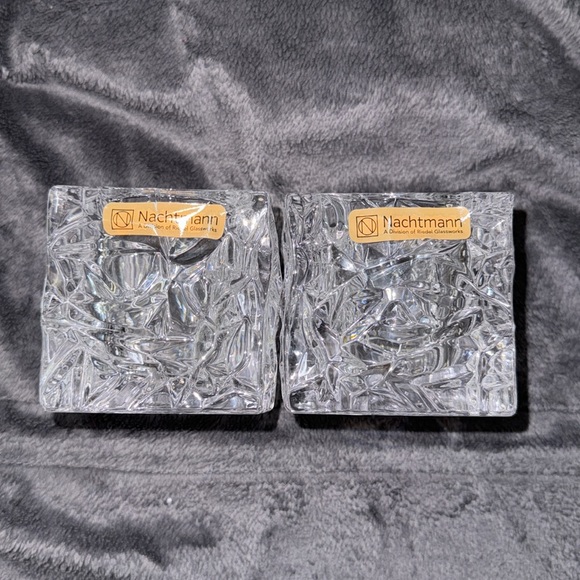 Set of 2 Nachtmann Candle Holders NWT - Picture 7 of 7